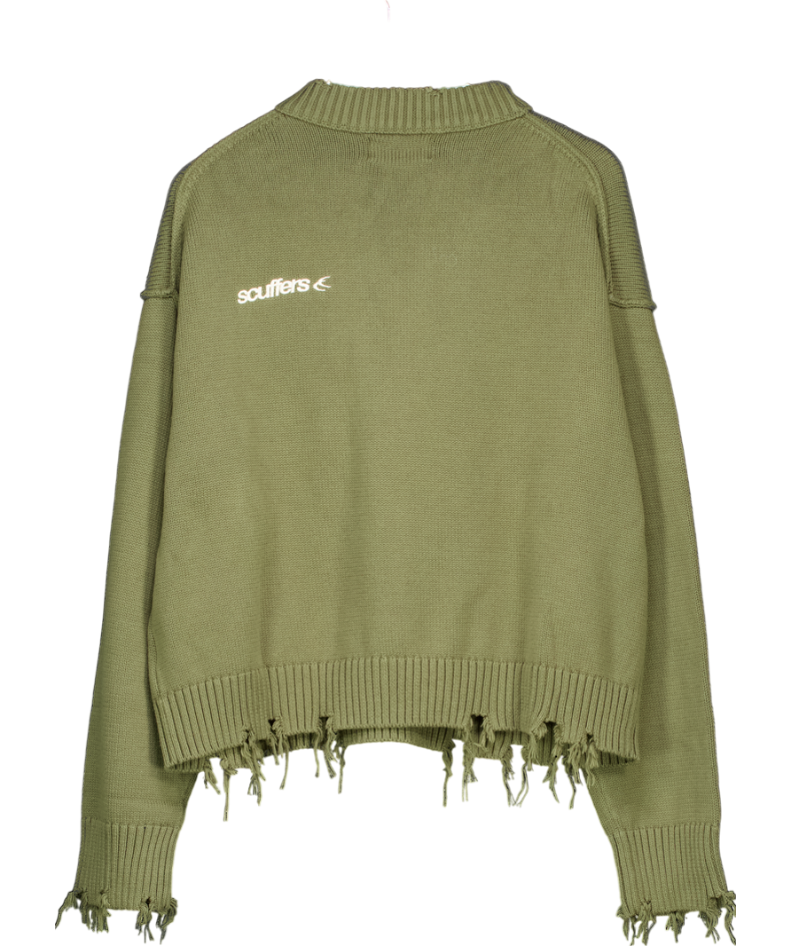 Scuffers Iay Green Jersey UK S