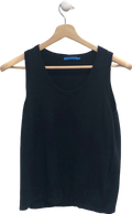 J McLaughlin Black Sleeveless Top UK S