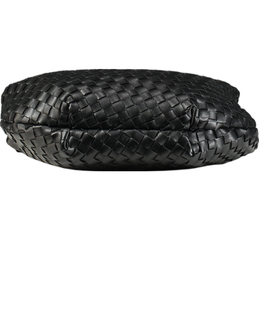 Meli Bianco Drew Small Woven Bag - Black