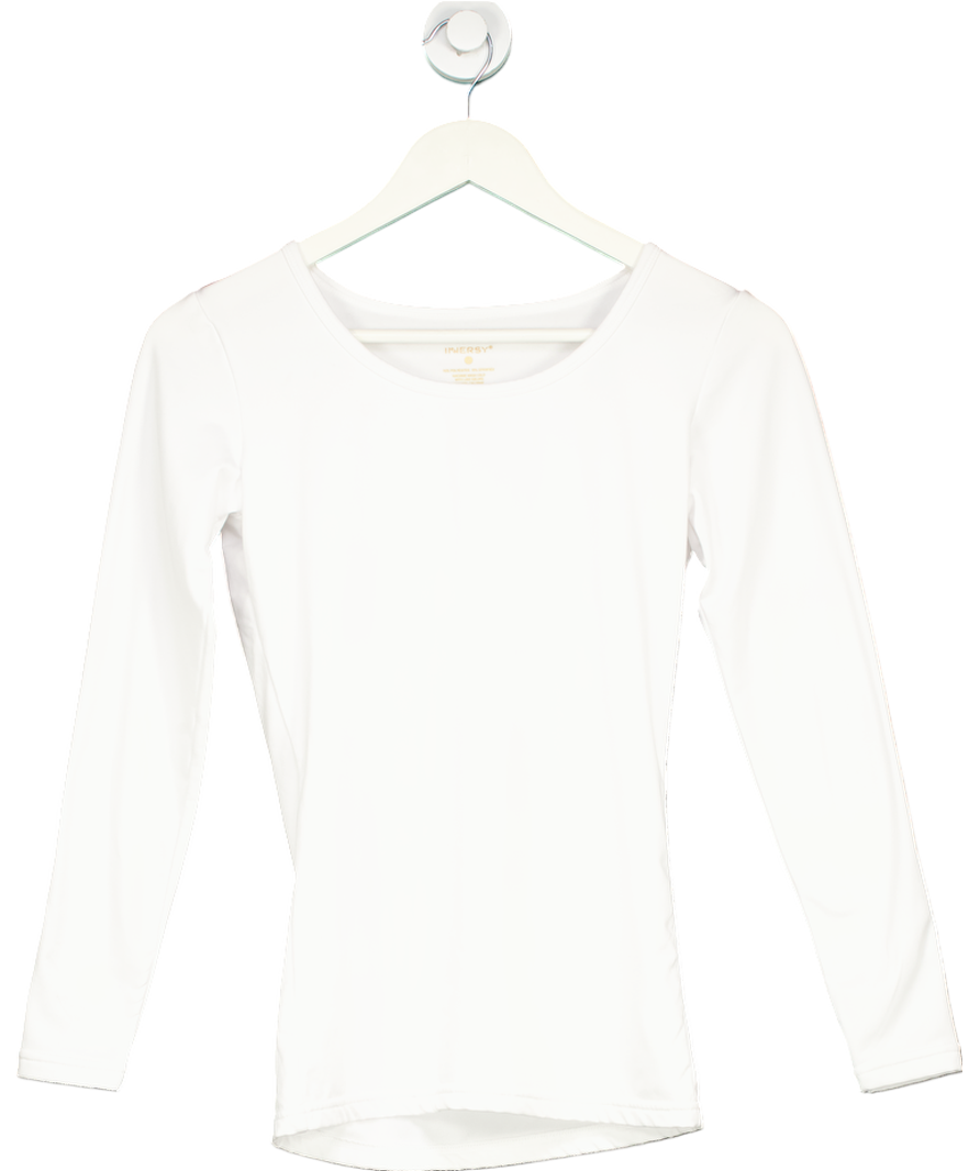 Inersy White Thermal Top Long Sleeve UK S