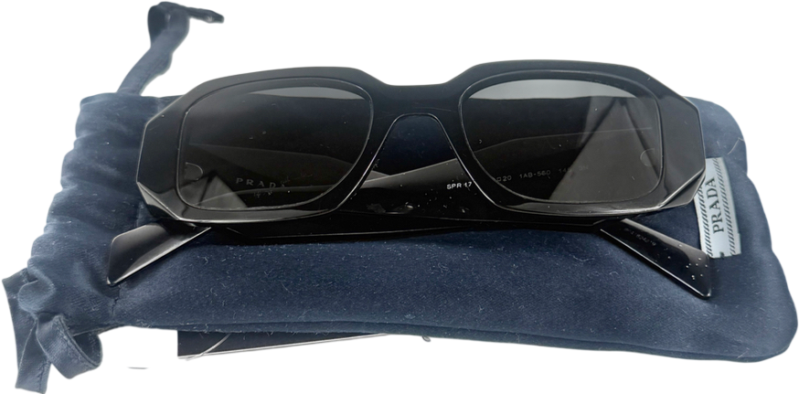 Prada Black Pr 17ws Sunglasses