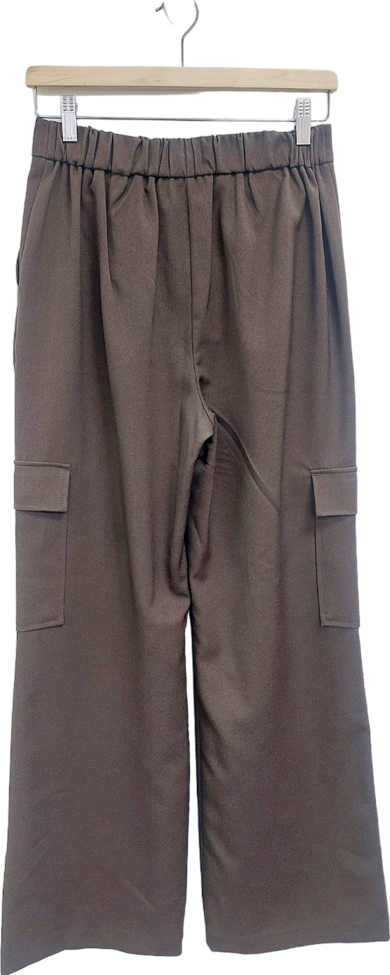 Tu Brown Cargo Trousers UK 8L