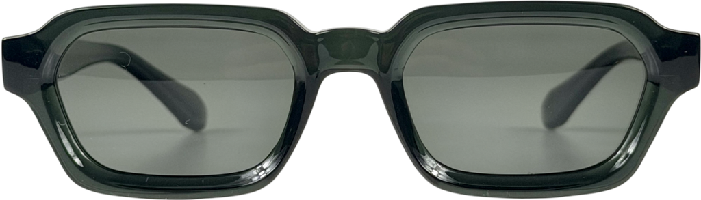MELLER Green Tana Oval Sunglasses  in Case / Box