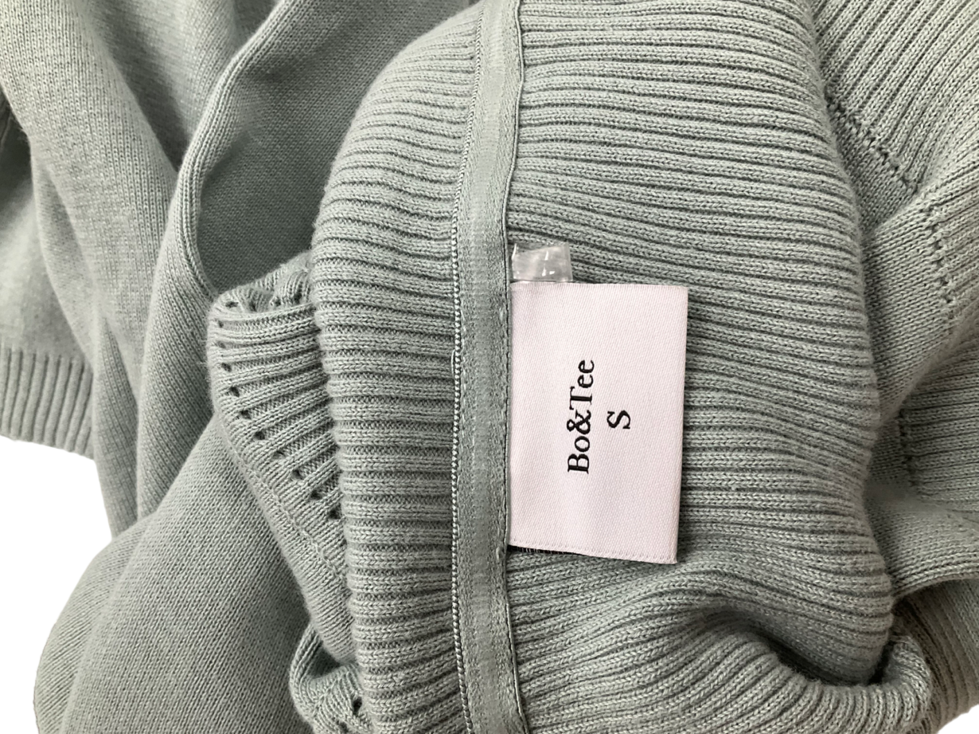 Bo + Tee Blue fold over Jumpsuit UK S