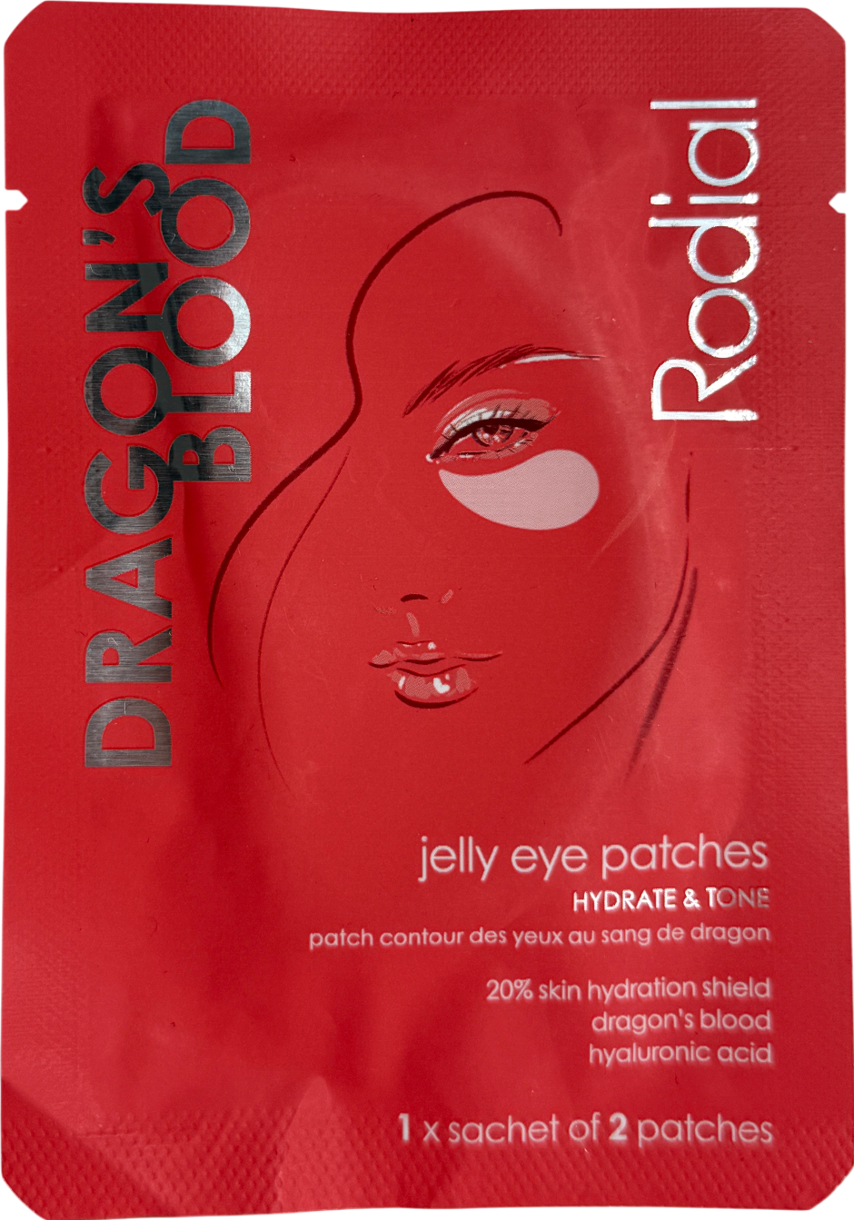 Rodial Dragon's Blood Jelly Eye Mask 1 sachet