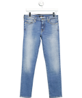 7 For All Mankind Blue The Skinny Slim Illusion Santa Monica UK 8