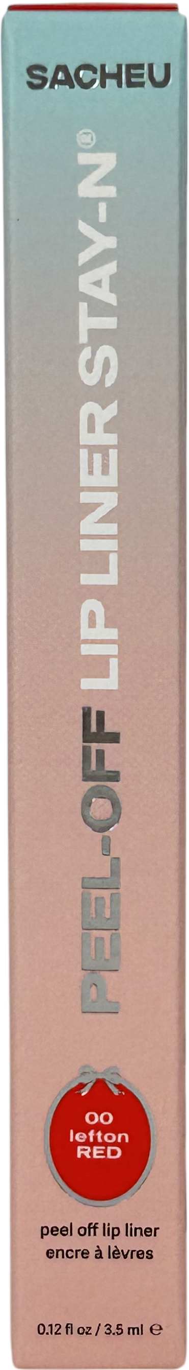 Sacheu Stay-n Peel Off Lip Liner 00 Lefton Red 3.5ml