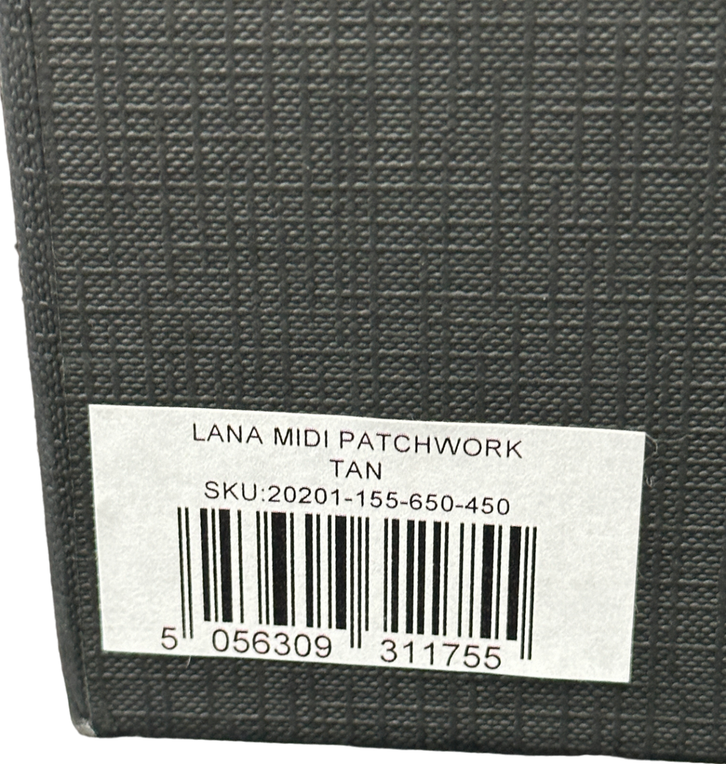 Strathberry Pink Lana Osette Midi Bucket Bag with detachable shoulder strap