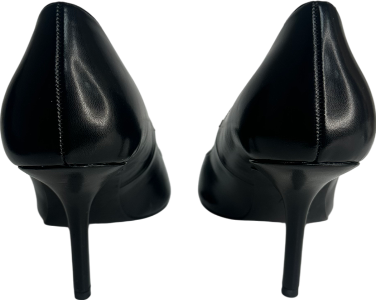 H&M Black Pointed Court Shoes UK 7 EU 40 👠