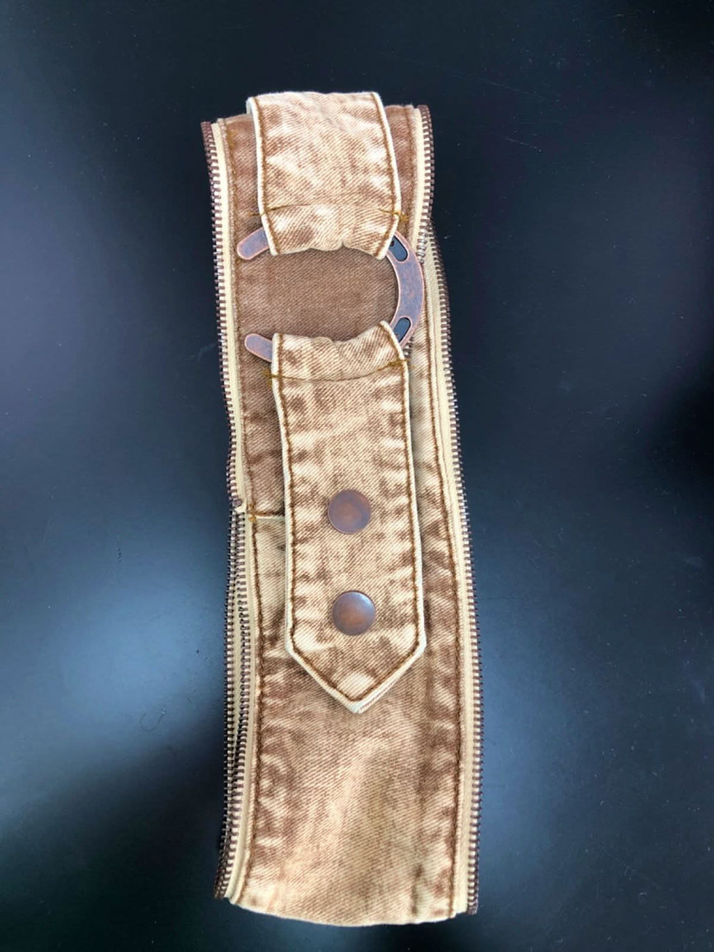 Jaded London Brown Denim Jacket and Jeans Set W27