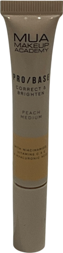 MUA Luxe Pro/base Correct & Brighten Peach Medium 10ml