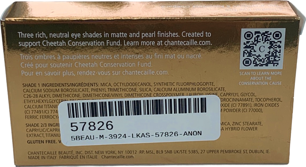 Chantecaille Cheetah Eye Trio