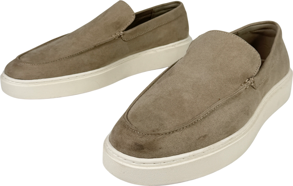 H&M Beige Moccasin-seam Loafers UK 10 EU 44 👞