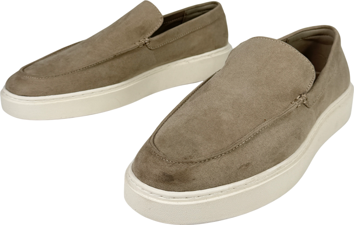 H&M Beige Moccasin-seam Loafers UK 10 EU 44 👞