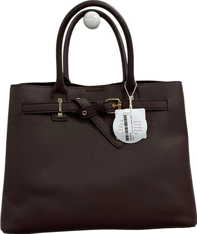 New Look Brown Anna Buckle Bag One Size