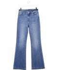 J. MCLAUGHLIN Mid Blue High Waist Flare Domino Jeans Us4 UK 8