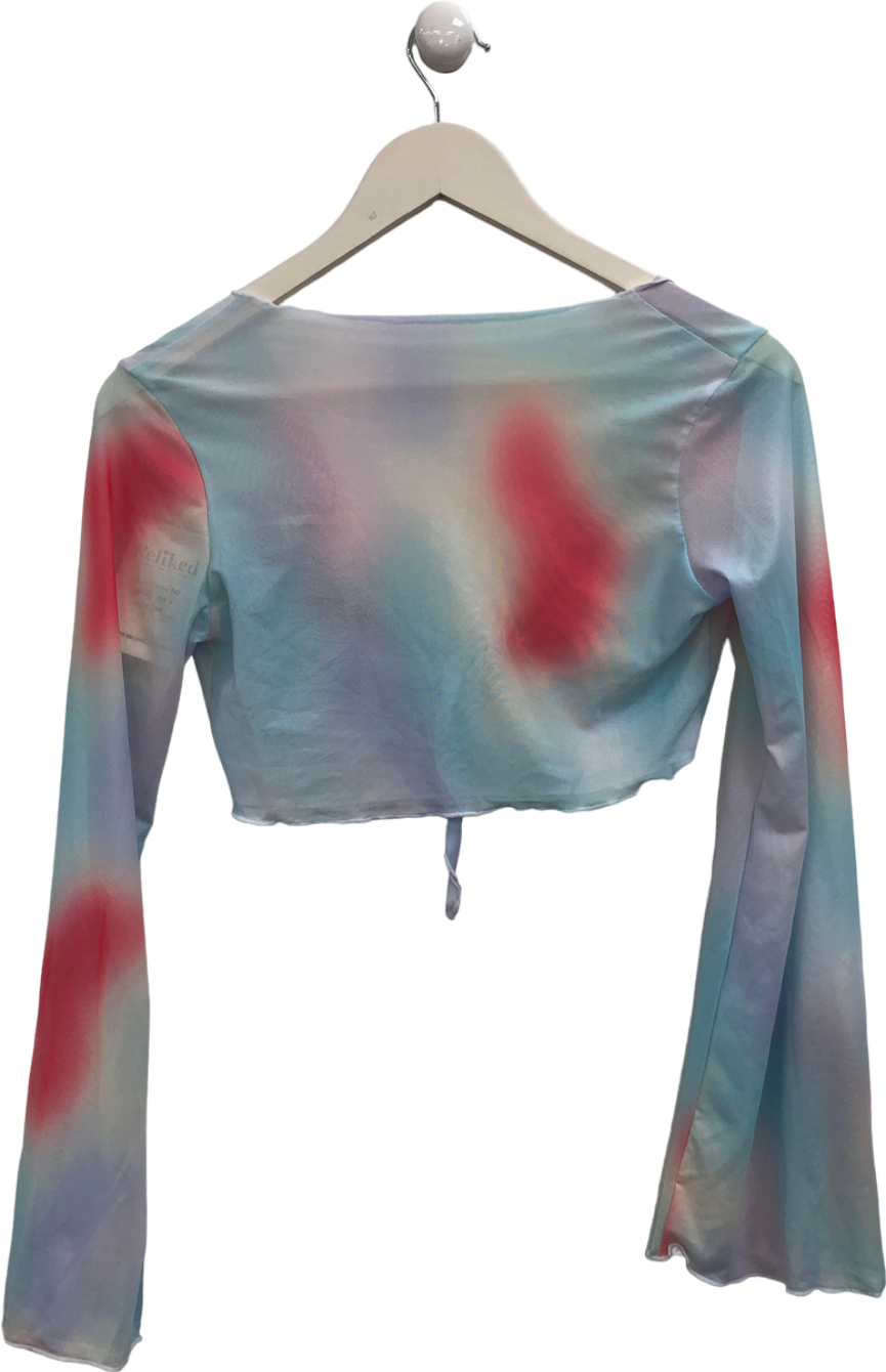 Fashion Nova Multicoloured Mesh Cover Up UK XS