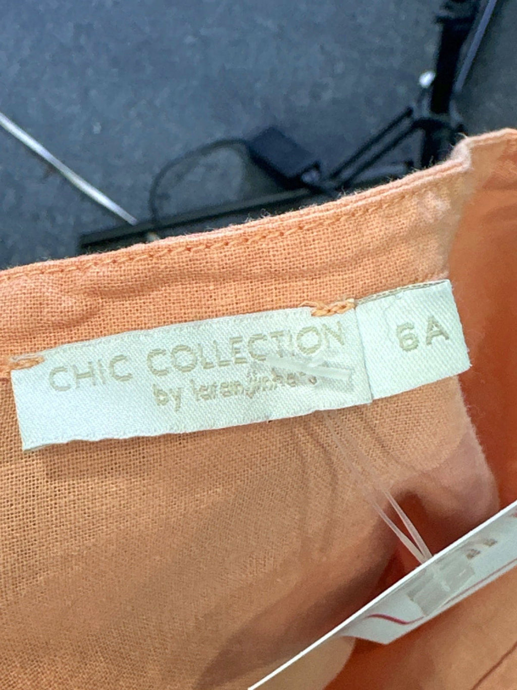 CHIC Collection Peach Long Sleeve Shirt UK 6 yrs