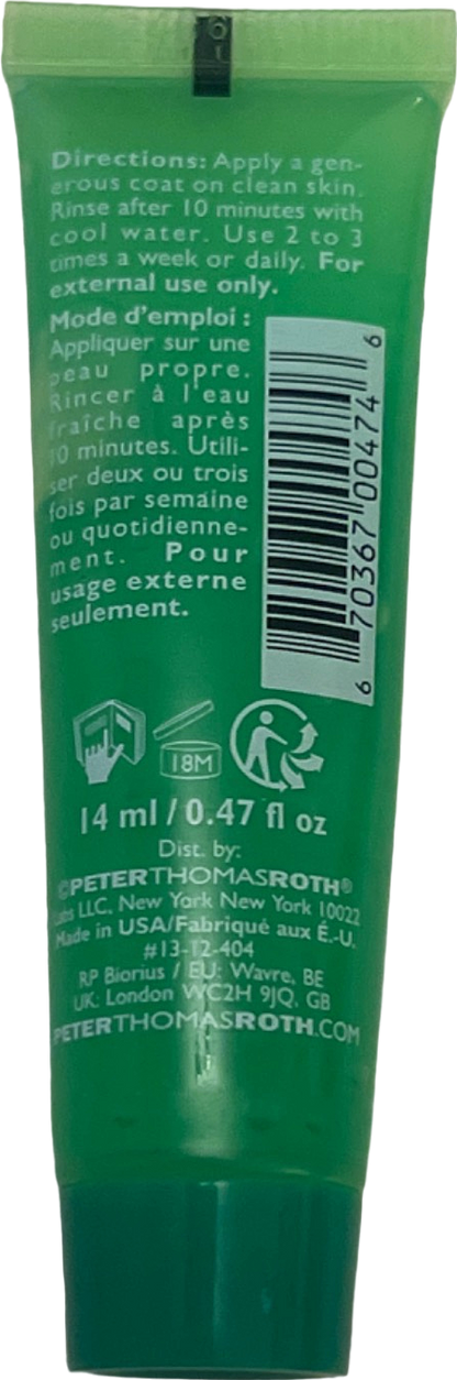 Peter Thomas Roth Cucumber Gel Mask Extreme Detox Hydrator 14ml