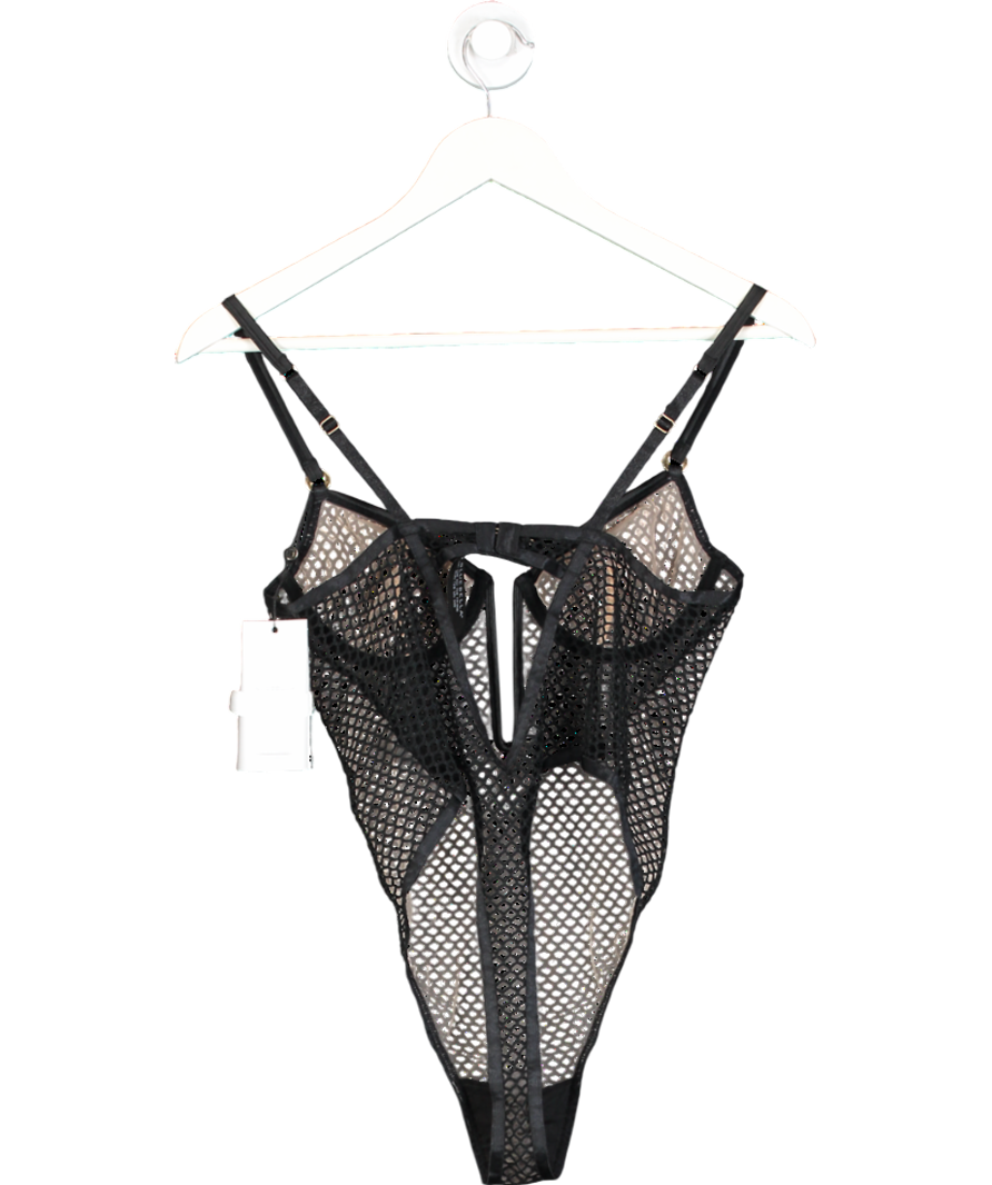 Bluebella Black Mina Wired Bodysuit UK 34B