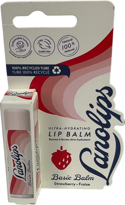 Lano Lips Ultra-hydrating Lip Balm Strawberry Fraise 4.5g