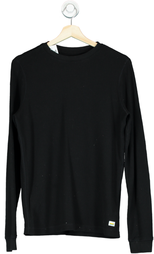 Vuori Black Long Sleeve Thermal Shirt UK S