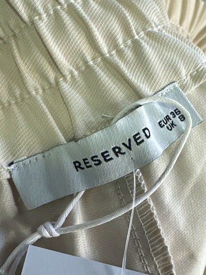 Reserved Beige Drawstring Shorts UK 8