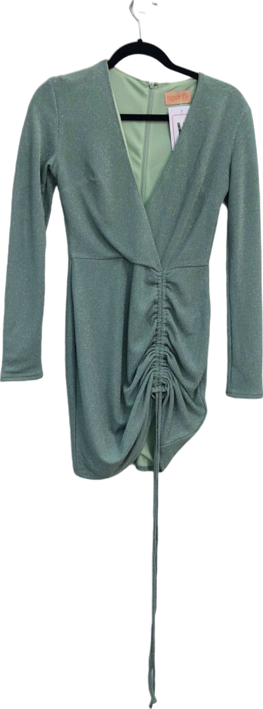 Club L London Mint Green Ruched Dress UK 8