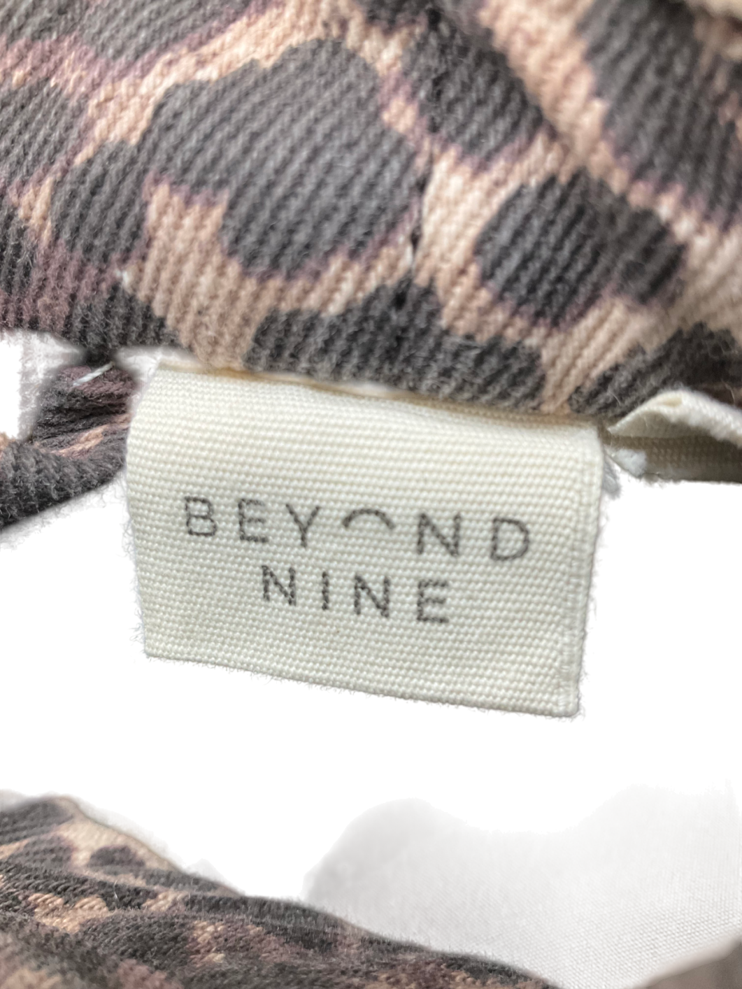 Beyond Nine Brown Rue Leopard Print Jacket UK S/M