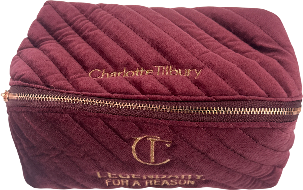 Charlotte Tilbury Red Legendary For A Reason Makeup Bag One Size