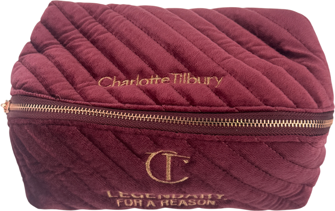 Charlotte Tilbury Red Legendary For A Reason Makeup Bag One Size