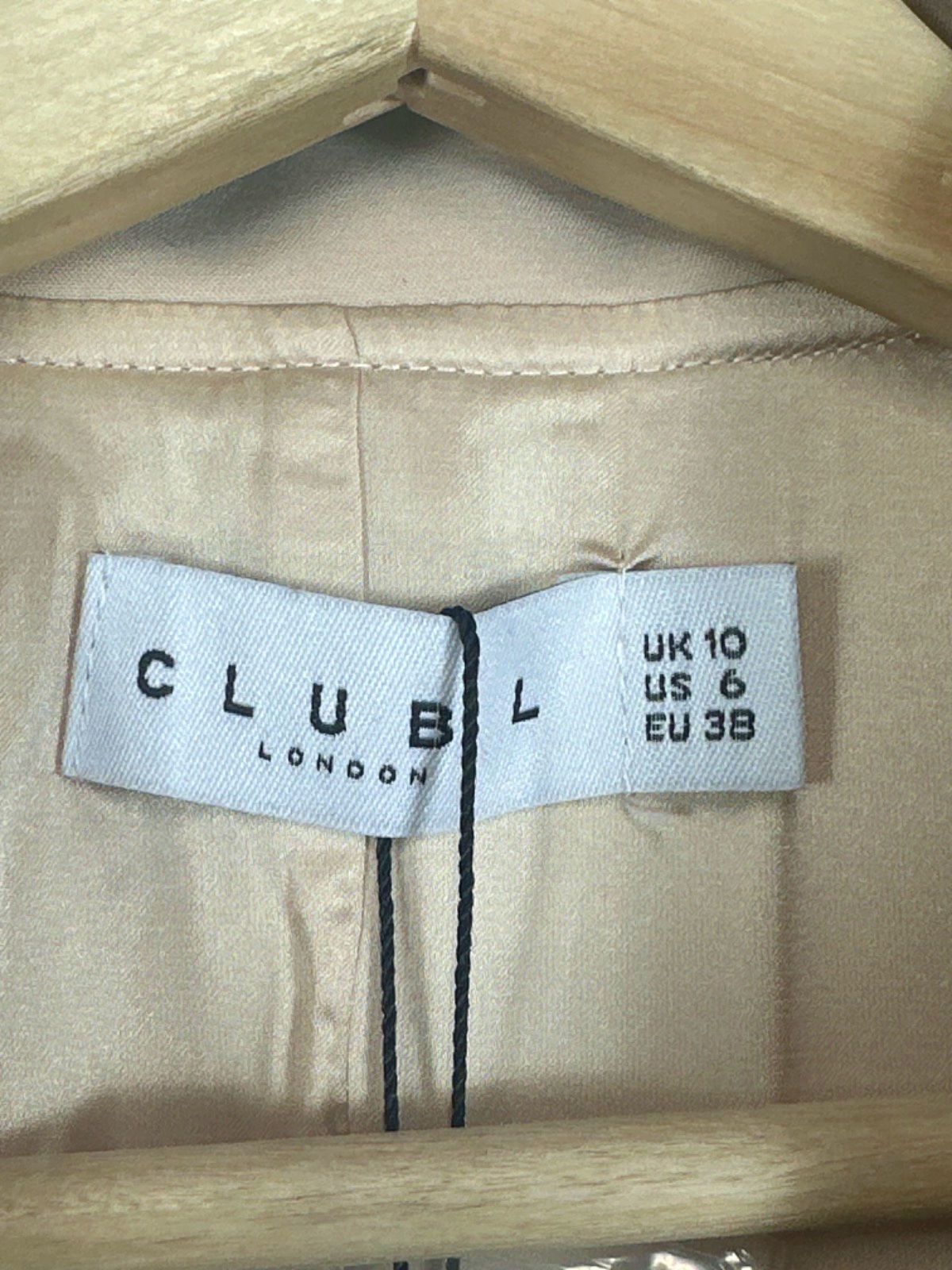 Club L Stone Endura Tailored Sleeveless Wide-Leg Jumpsuit UK 10