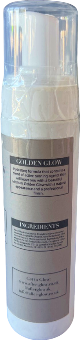 After Glow Golden Glow Medium Professional Self Tanning Mousse  200ml