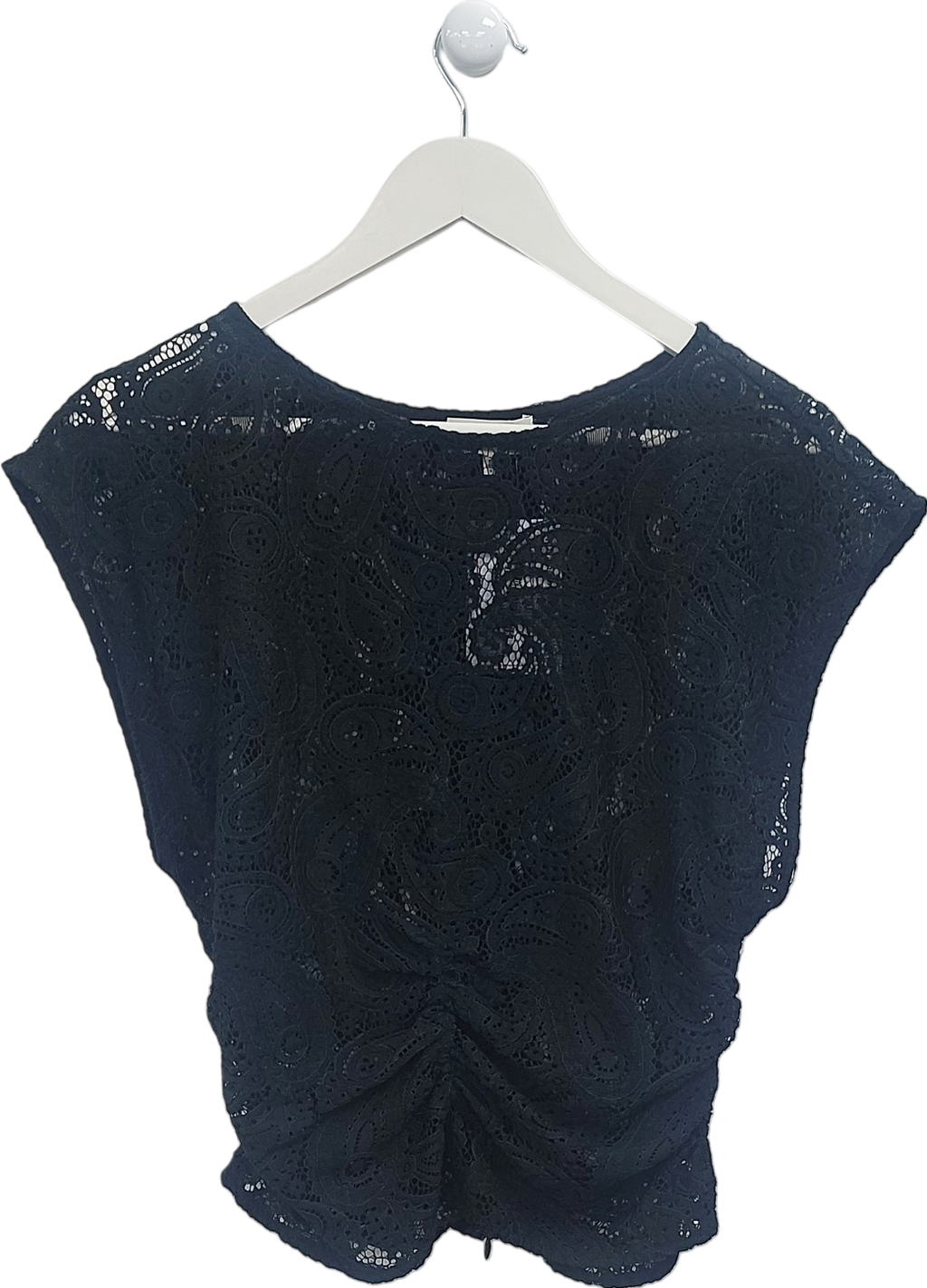 Baum Und Pferdgarten Black Maily Lace Top UK S