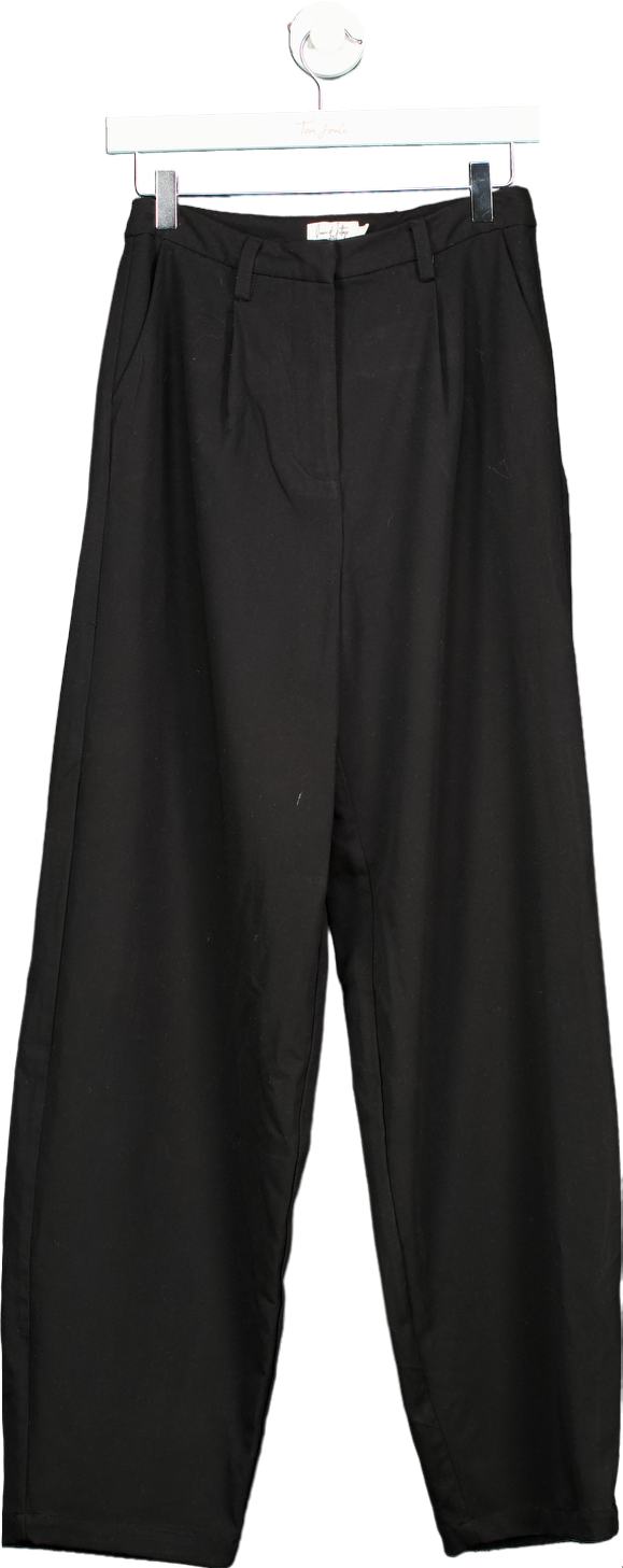 NA-KD Black Baggy Suit Pants UK 36