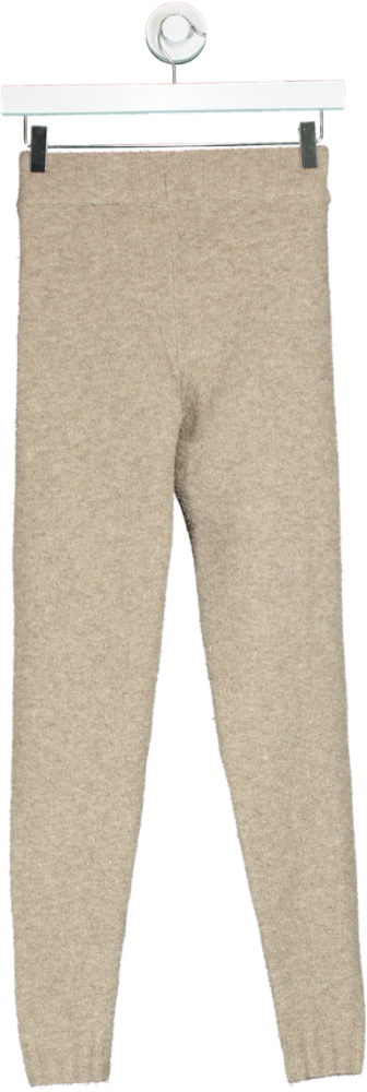 H&M Beige Knit Leggings UK XS