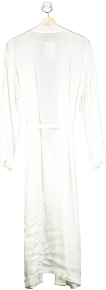 Zara Ltd.Edition Ivory Silky Robe UK M-L