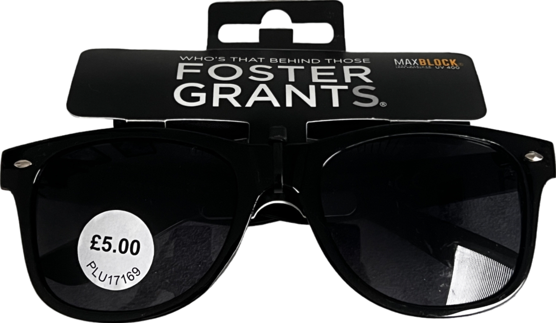 foster grant Black Max Block Sunglasses Uv400 Lenses