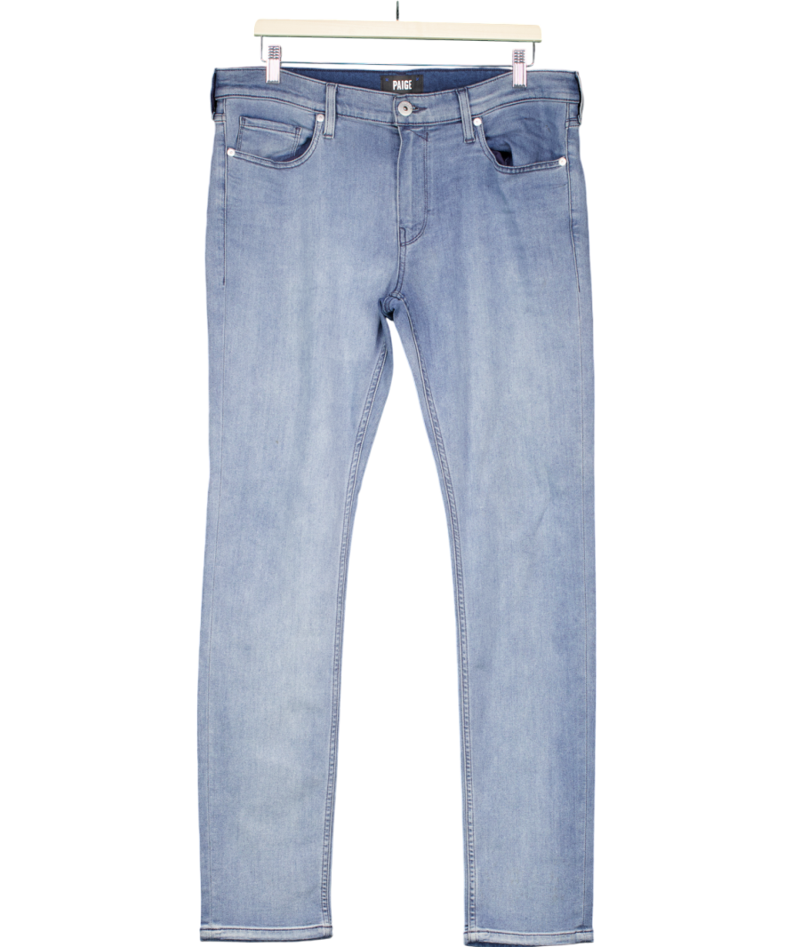 PAIGE Blue Croft Skinny Jeans W36