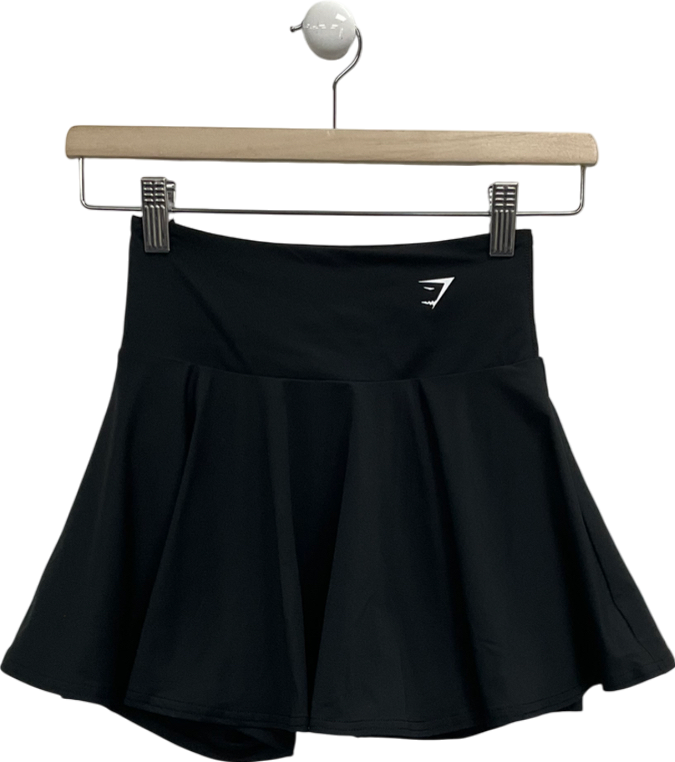 gymshark Black Running Skort UK XS