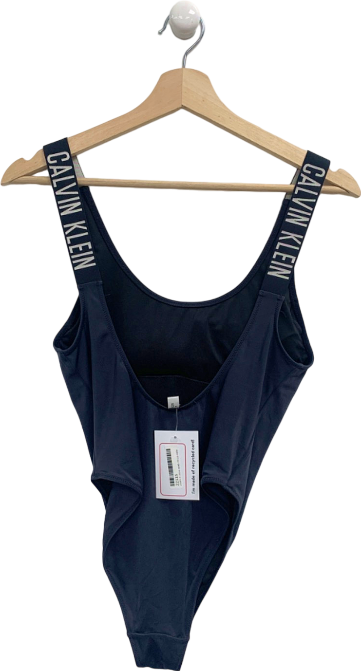 Calvin Klein Black Swimwear One-Piece UK S