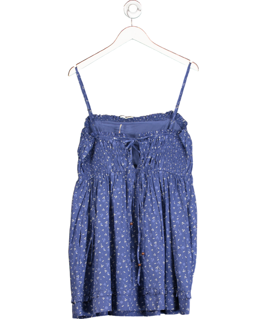 Free People Blue Gabby Mini Dress UK M