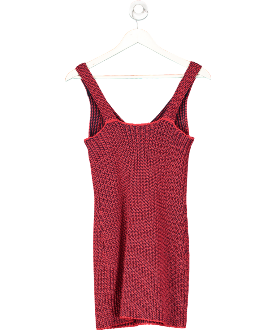 Camilla And Marc Red Nami Knit Dress UK XS