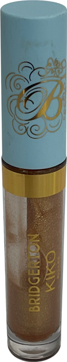 Kiko Bridgerton Brilliant Bliss Lip Gloss 01 Gilded Glaze 3.7ml
