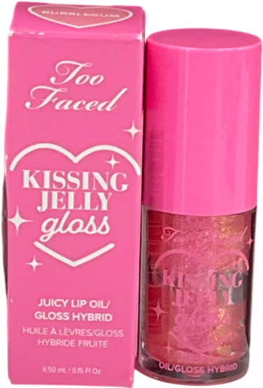 Too Faced Kissing Jelly Lip Oil Gloss Bubblegum 4.5ml