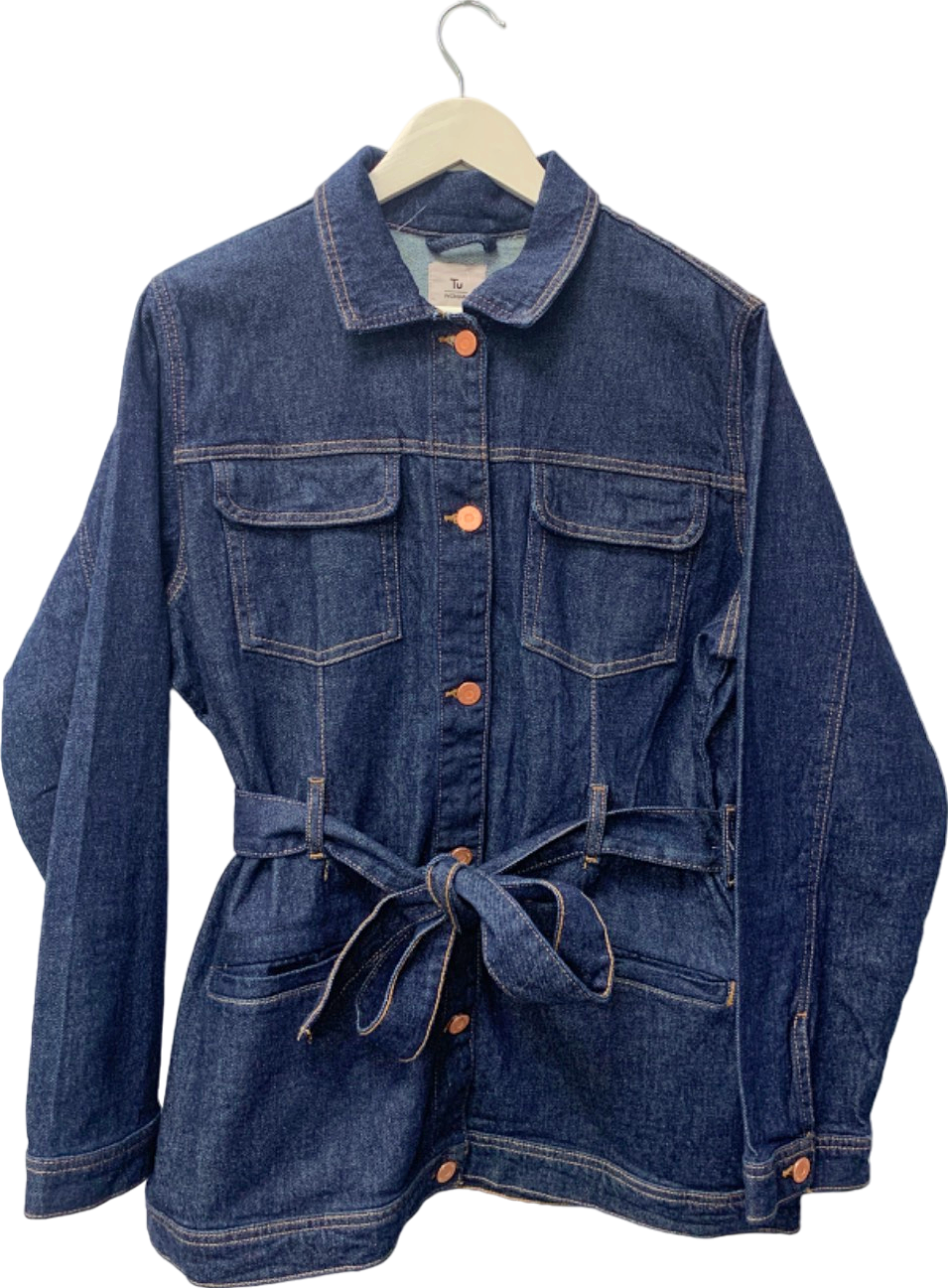 Tu Blue Denim Jacket UK 18