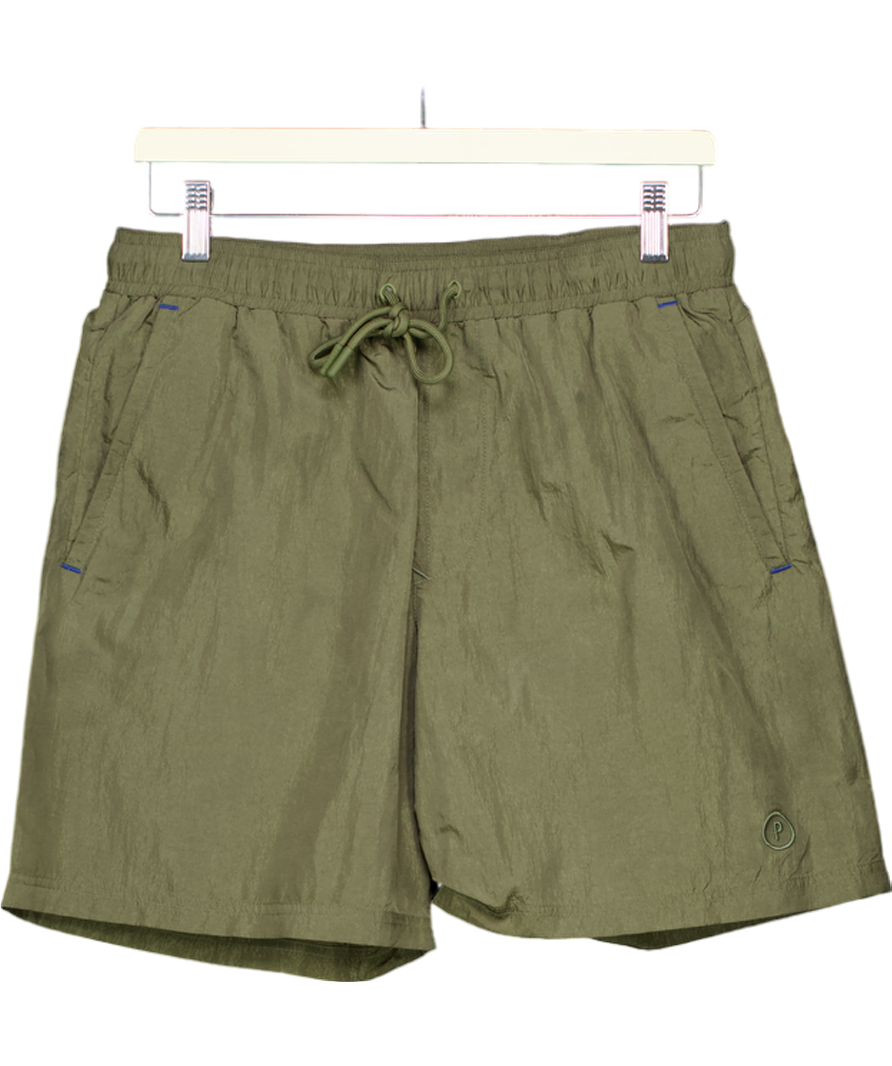 Picante Green Shimmer Swim Shorts UK S