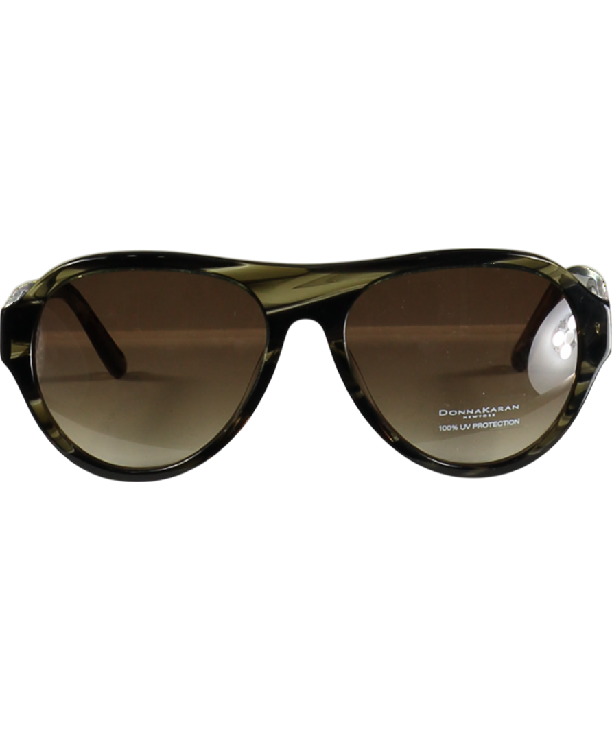 Donna Karan Multicoloured Do514s 305 Two Tone Aviator Sunglasses Case