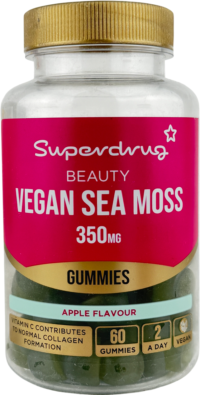 Superdrug Sea Moss Vegan Gummies X60
