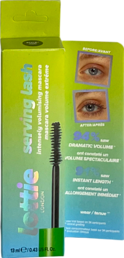 Lottie Serving Lash Mascara Black 13ml